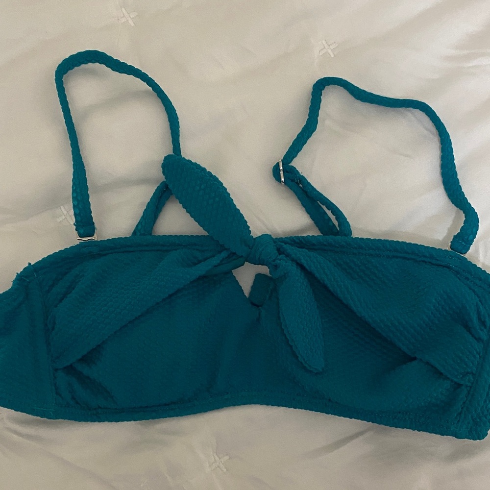 Target Teal Bikini Top